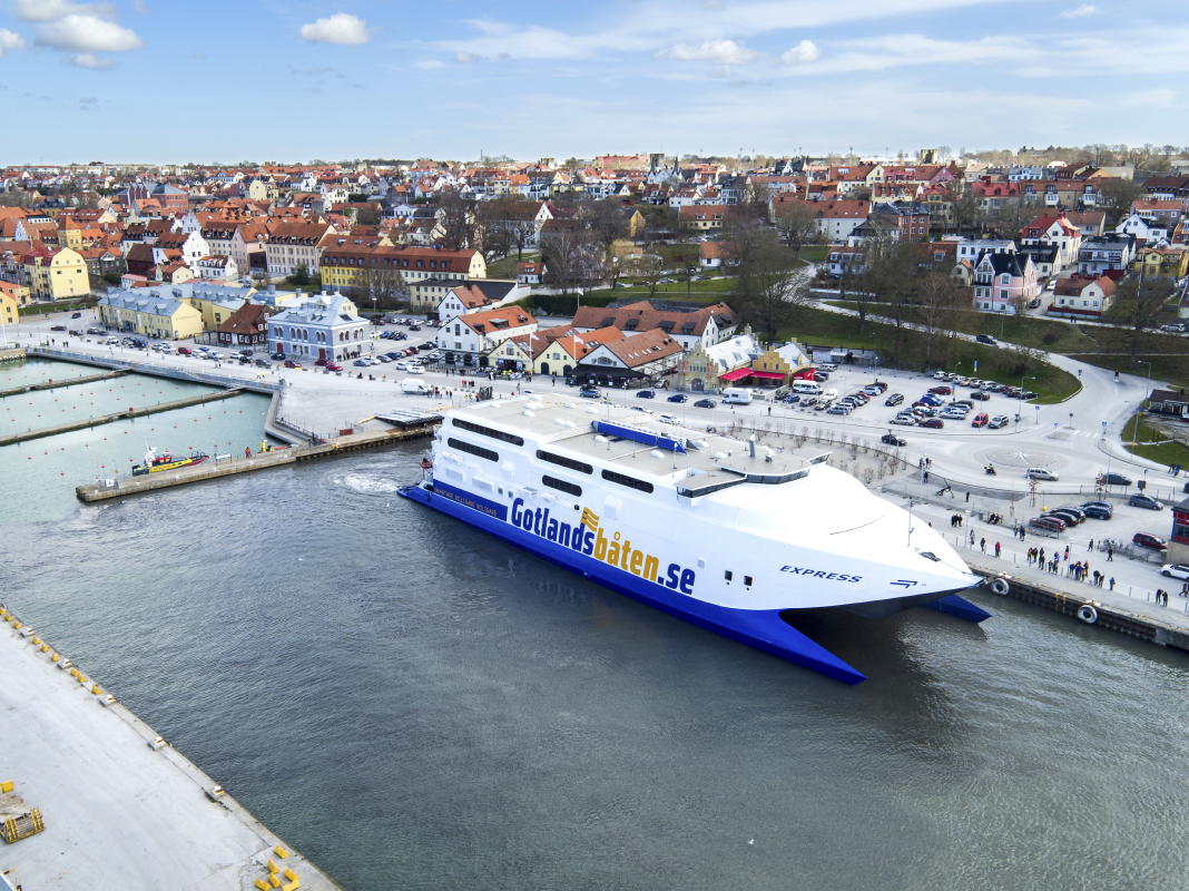 Gotlandsbåten gör entré i Gotlandstrafiken