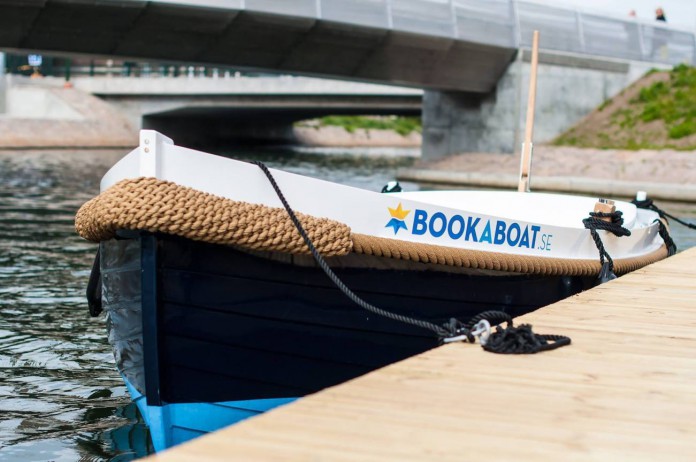 BookaBoat, självbetjänade elbåtar i Malmö